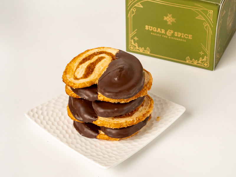 Chocolate Coated Palmiers (6pcs) 🟢