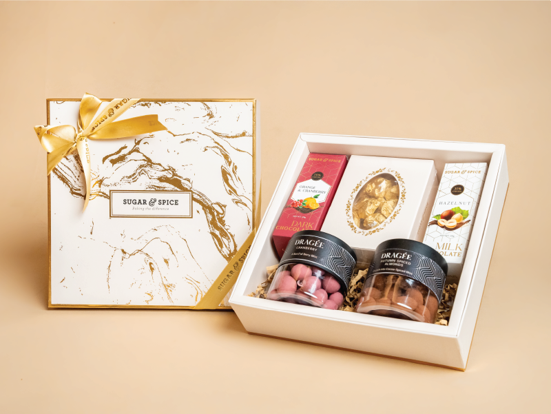 Marble Magnolia Assortment Gift Hamper 🟢