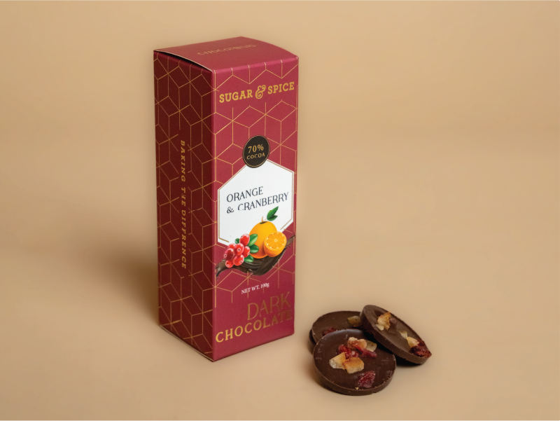 Orange &amp; Cranberry Choco-Mini&