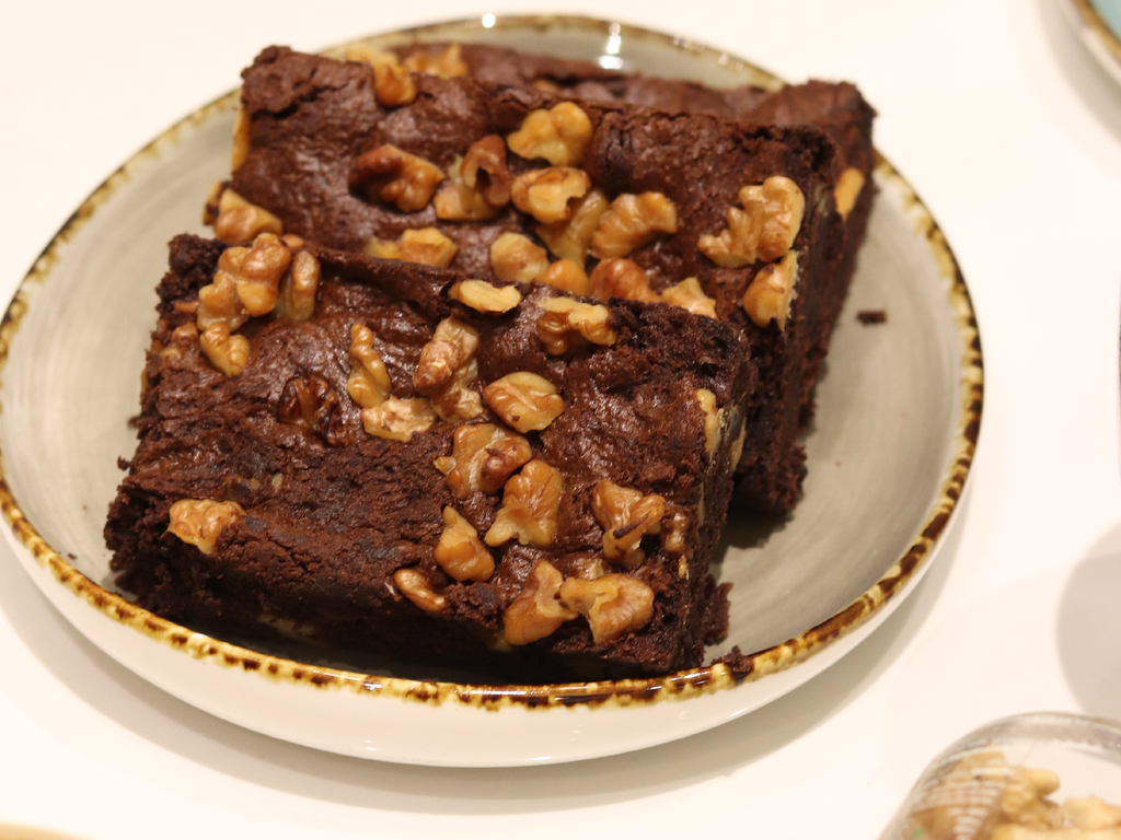 Fudgy Walnut Brownies Recipe - Crazy for Crust